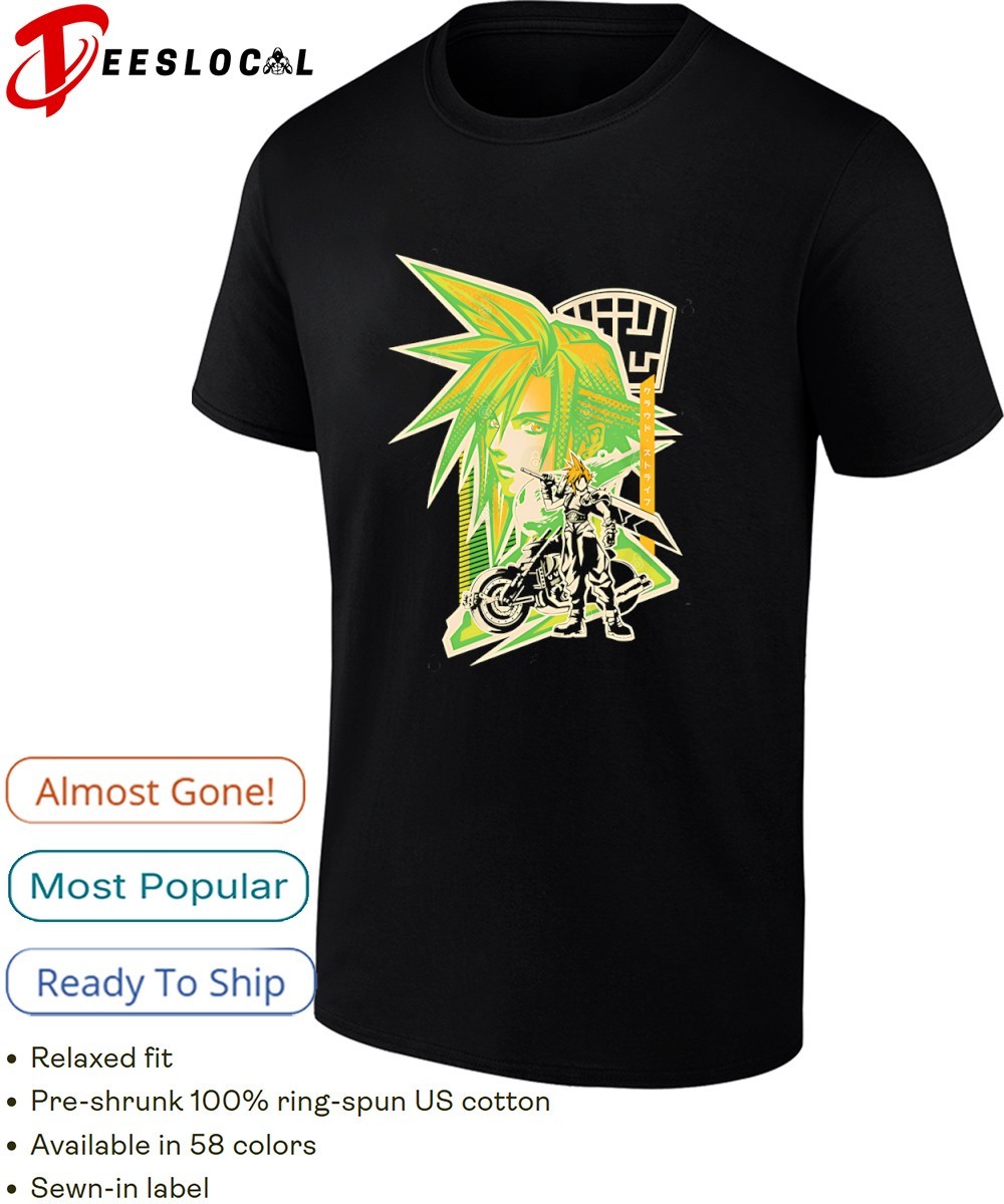 Soldier of VII Cloud Final Fantasy shirt, hoodie, sweater, long sleeve and  tank top, image size:1000x1200