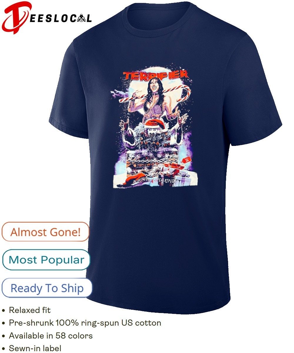 Terrifier Rhea Ripley WWE horror shirt, hoodie, sweater, long