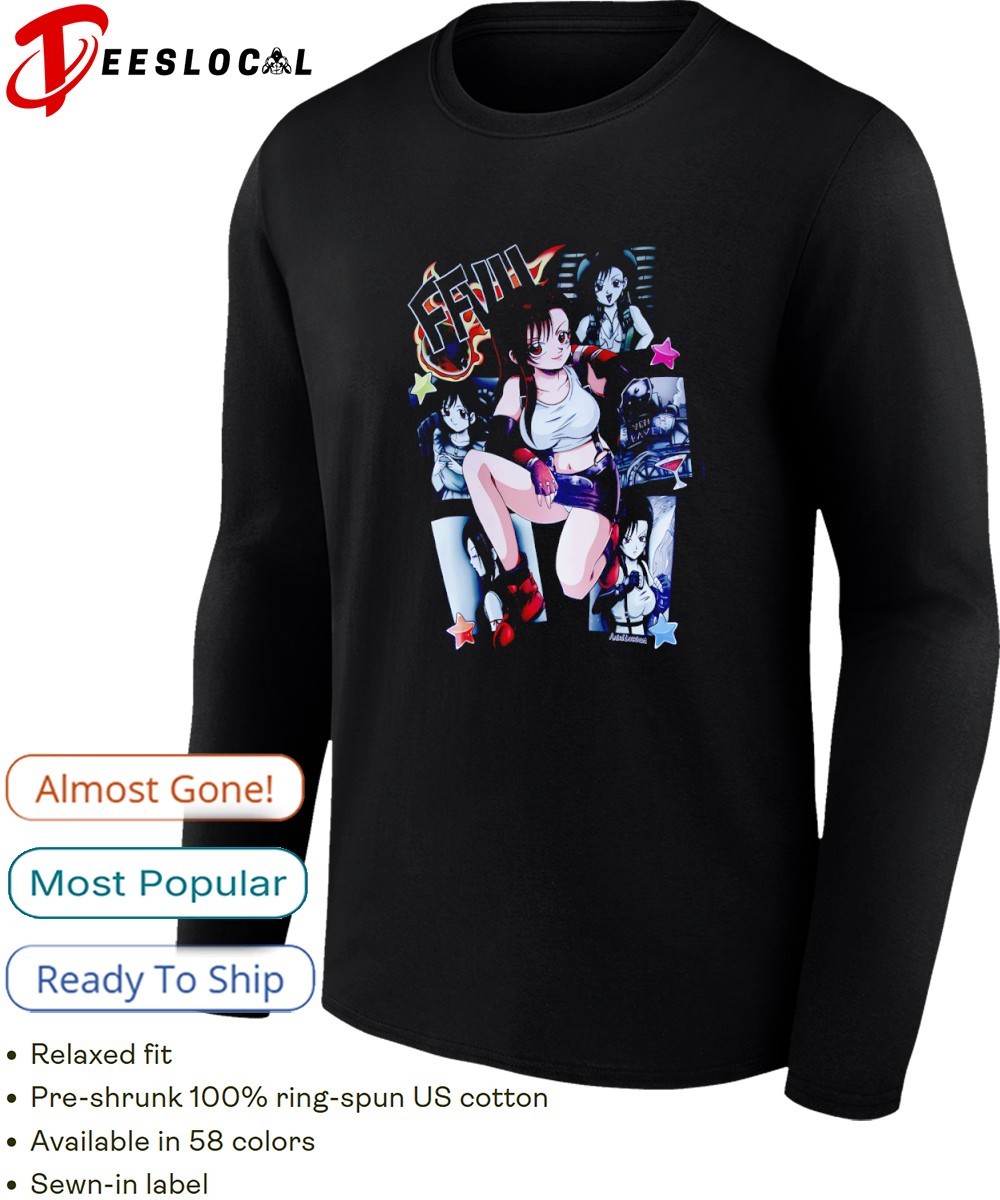 Tifa Lockhart Final Fantasy VII shirt, hoodie, sweater, long