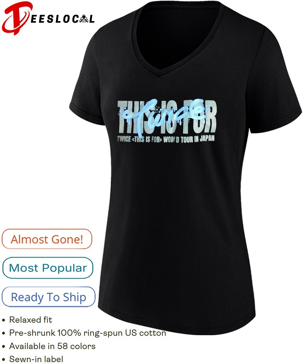 Twice this is for world tour in Japan shirt, hoodie, sweater, long