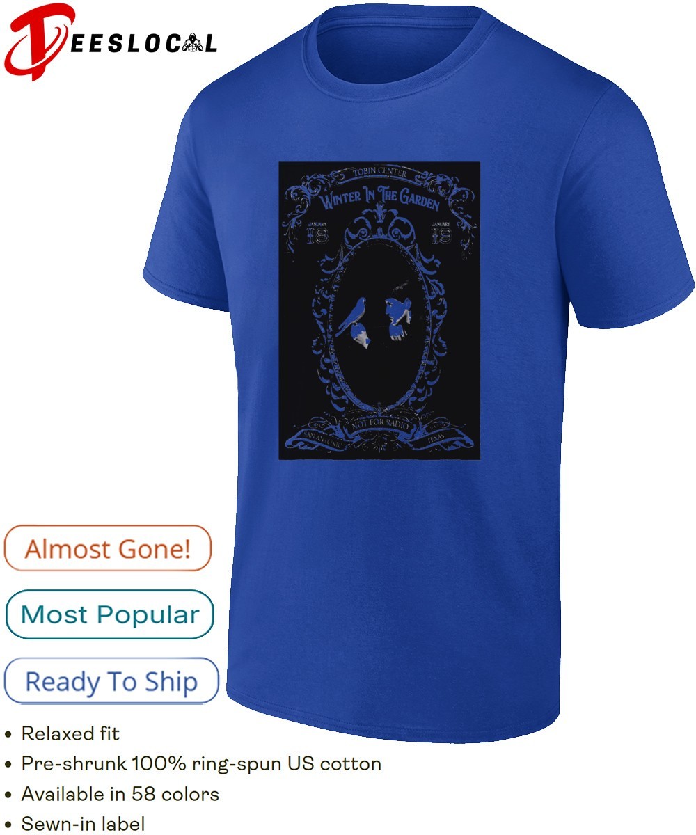 Winter In The Garden Poster San Antonio Jan 18 and 19 2026 shirt
