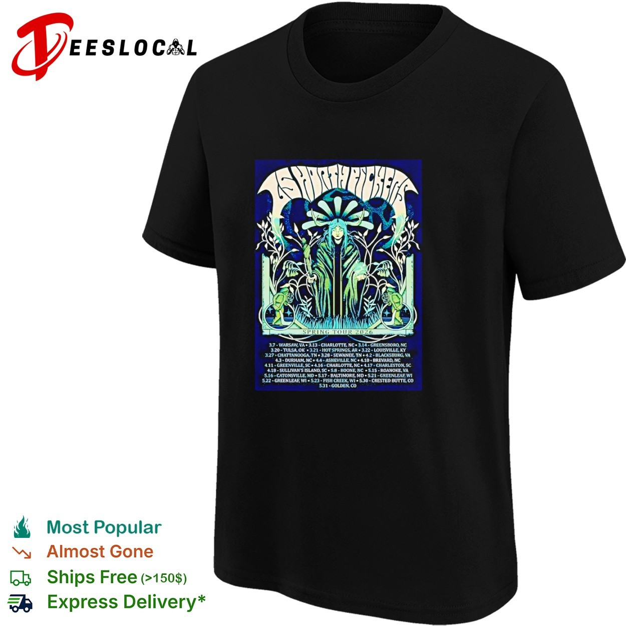 65 North Pickers 2026 Spring Tour shirt, hoodie, sweater, long