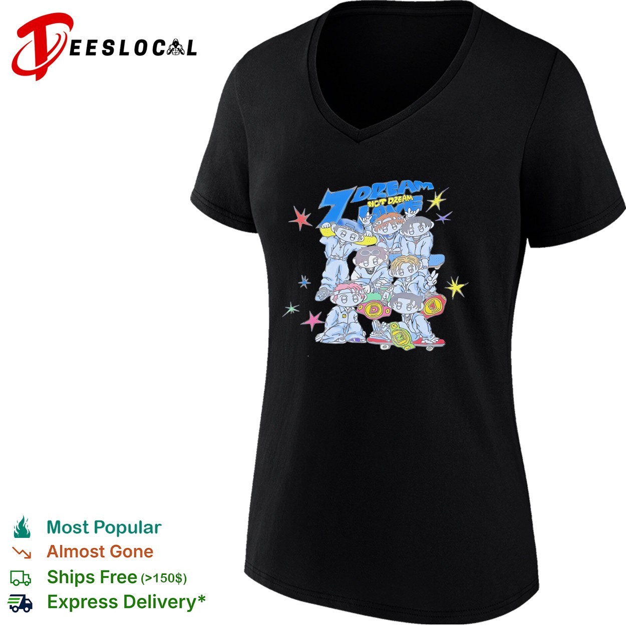 7 NCT Dream Time Riders Illustration Ver shirt, hoodie, sweater