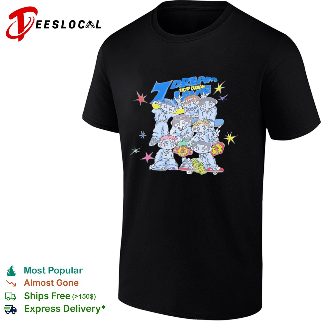 7 NCT Dream Time Riders Illustration Ver shirt, hoodie, sweater