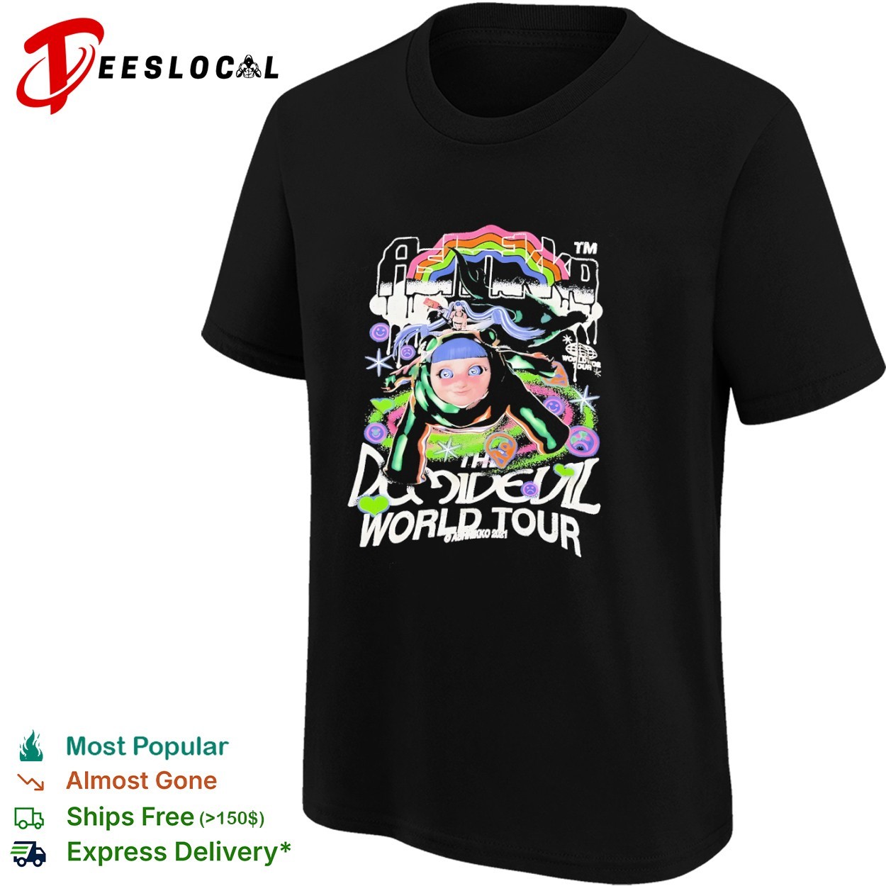 Ashnikko Demidevil World Tour shirt, hoodie, sweater, long sleeve