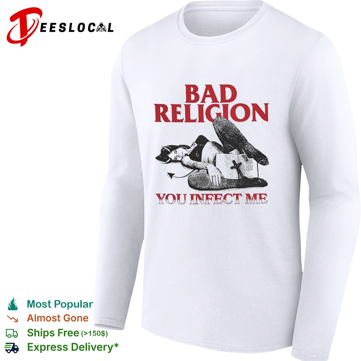 Bad Religion you infect me shirt, hoodie, sweater, long sleeve and