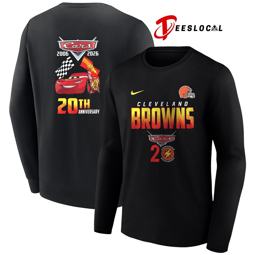 Cleveland Browns Cars 20th anniversary graphic shirt, hoodie