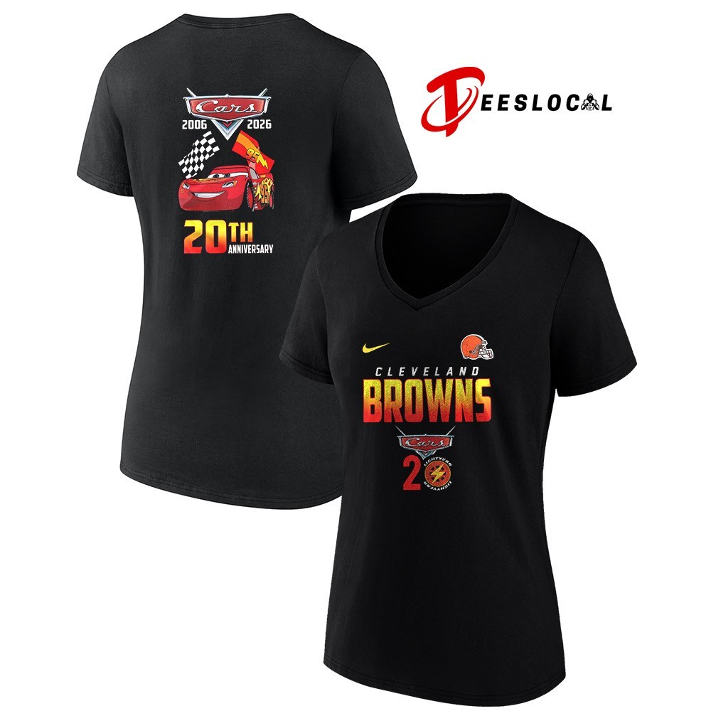 Cleveland Browns Cars 20th anniversary graphic shirt, hoodie