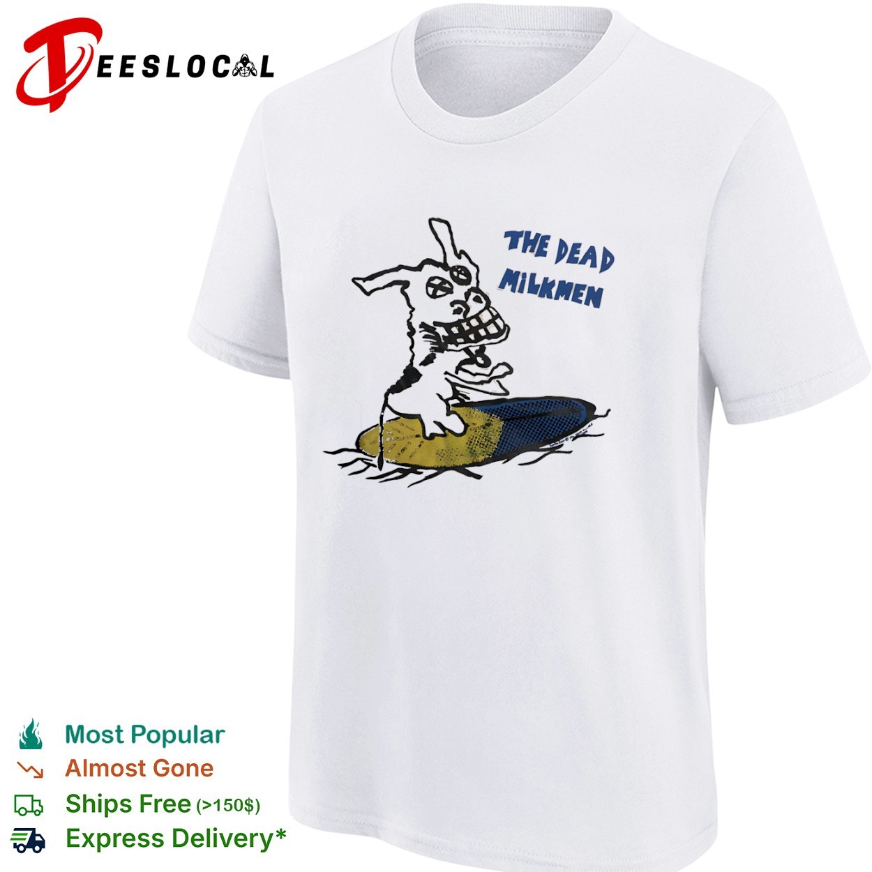 Cow surfing The Dead Milkmen shirt, hoodie, sweater, long sleeve