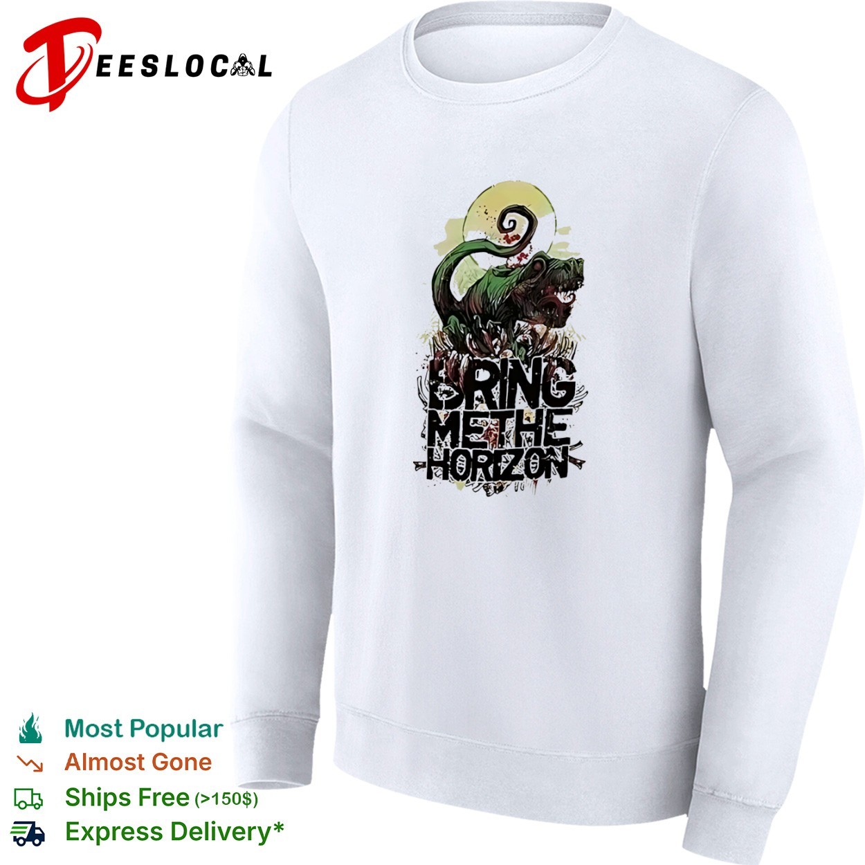 Dinosaur bring me the horizon shirt, hoodie, sweater, long sleeve