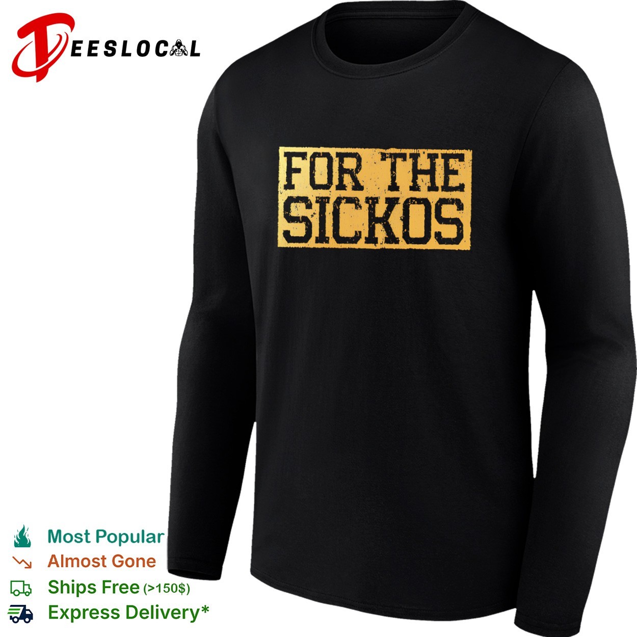 For the Sickos shirt, hoodie, sweater, long sleeve and tank top