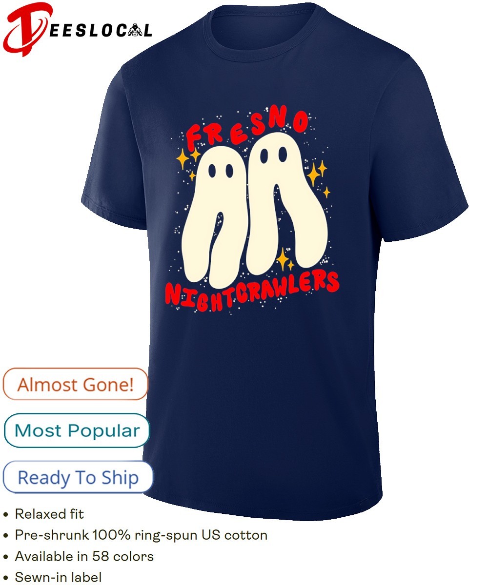 Fresno Nightcrawlers ghost shirt, hoodie, sweater, long sleeve and