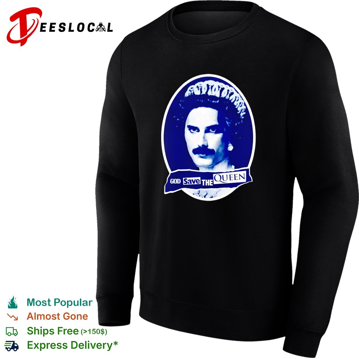 God Save The Queen shirt, hoodie, sweater, long sleeve and tank top