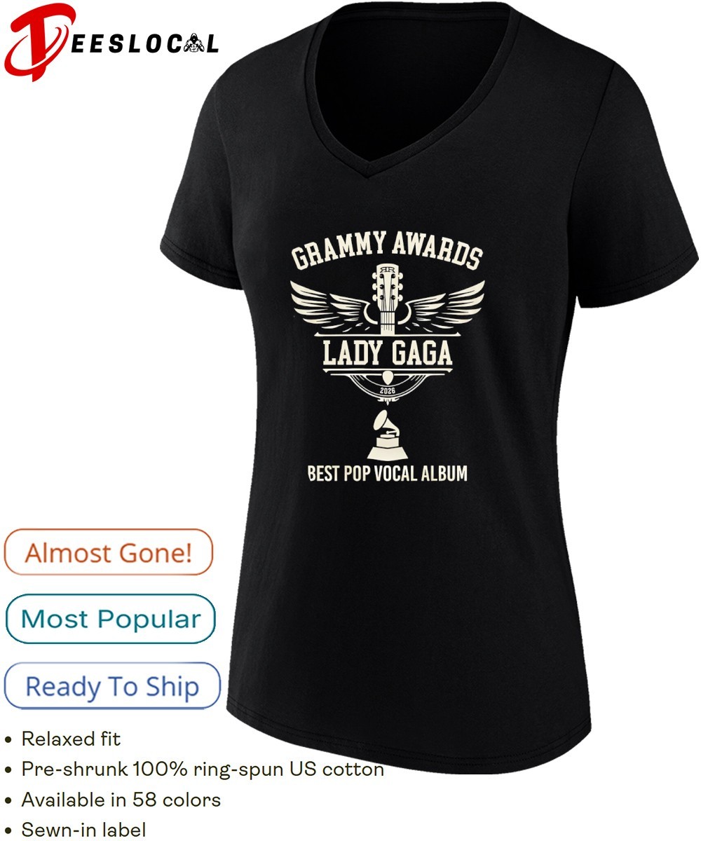 Grammy Awards Ar Lady Gaga Best Pop Vocal Album 2026 shirt, hoodie