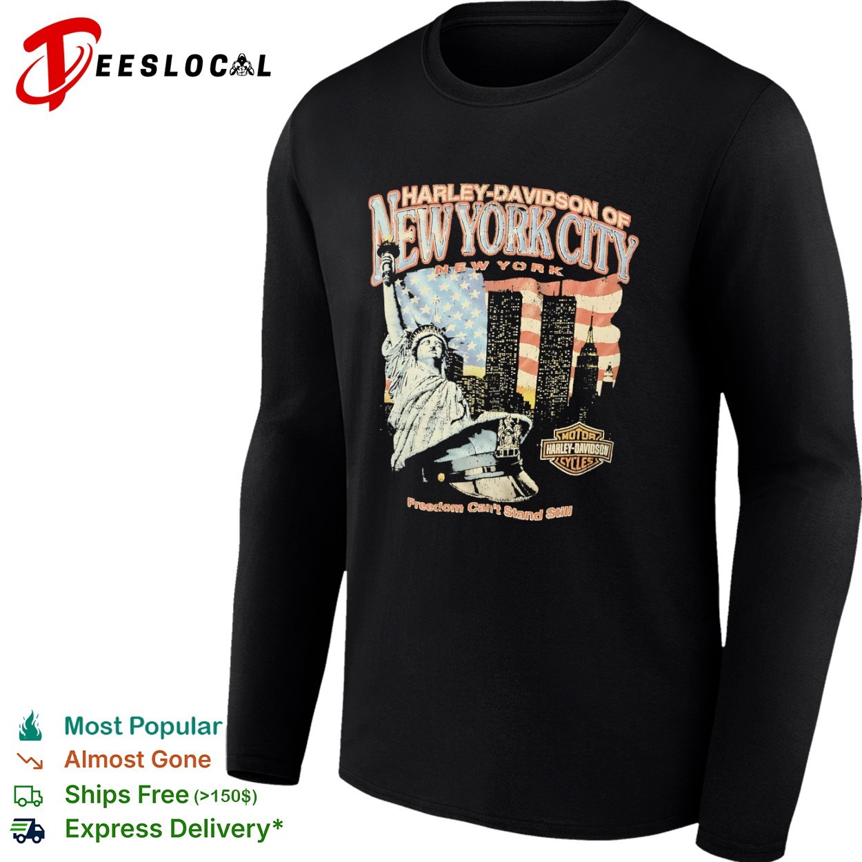 Harley-Davidson of New York City Twin Towers freedom can't stand