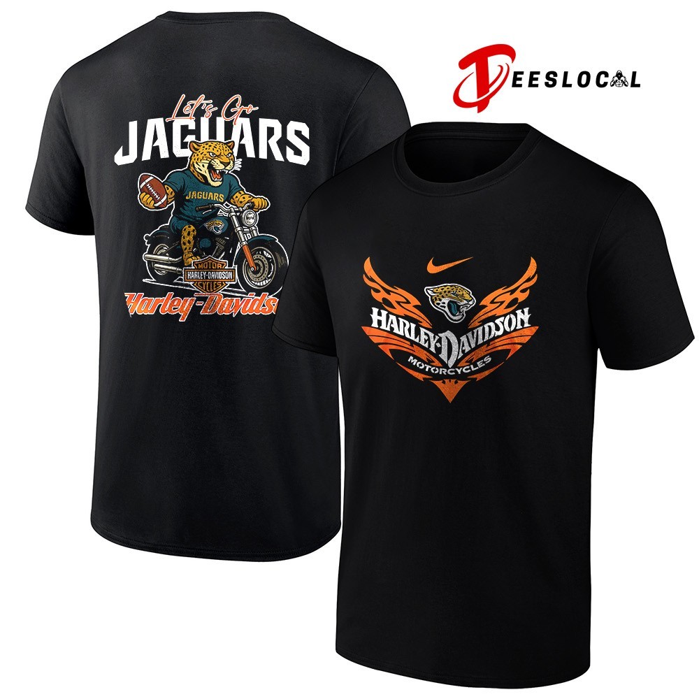 Jacksonville Jaguars x Harley Davidson firewave let's go mascot