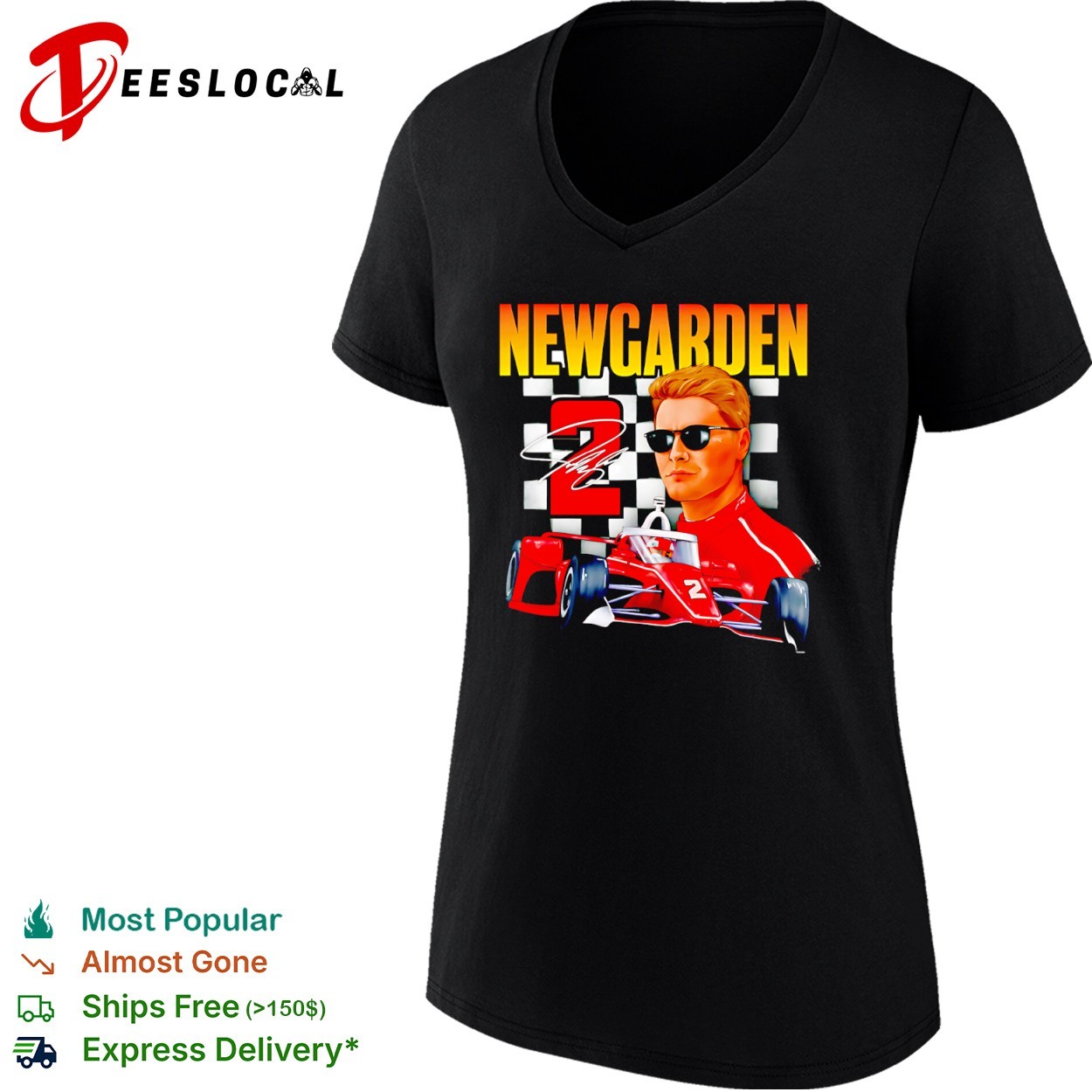 Josef Newgarden No 2 Team Penske Dallara Chevrolet in the IndyCar