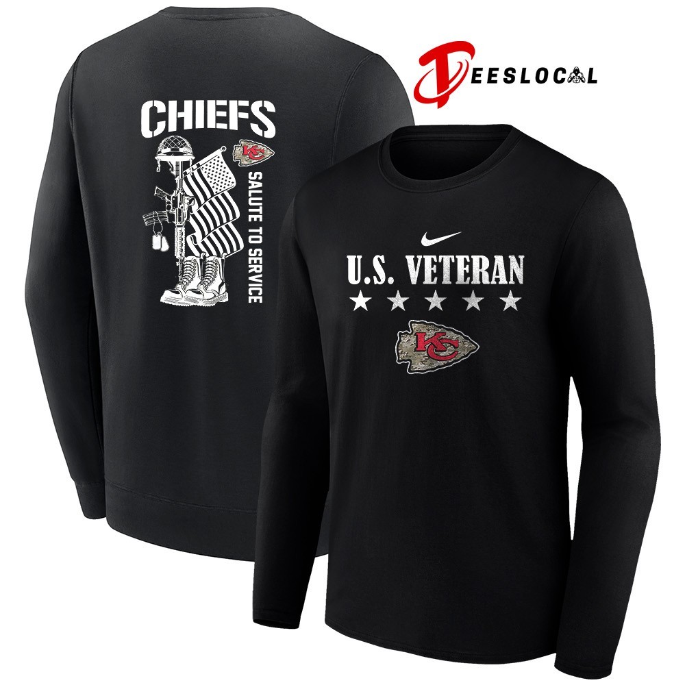 chiefs salute to service long sleeve