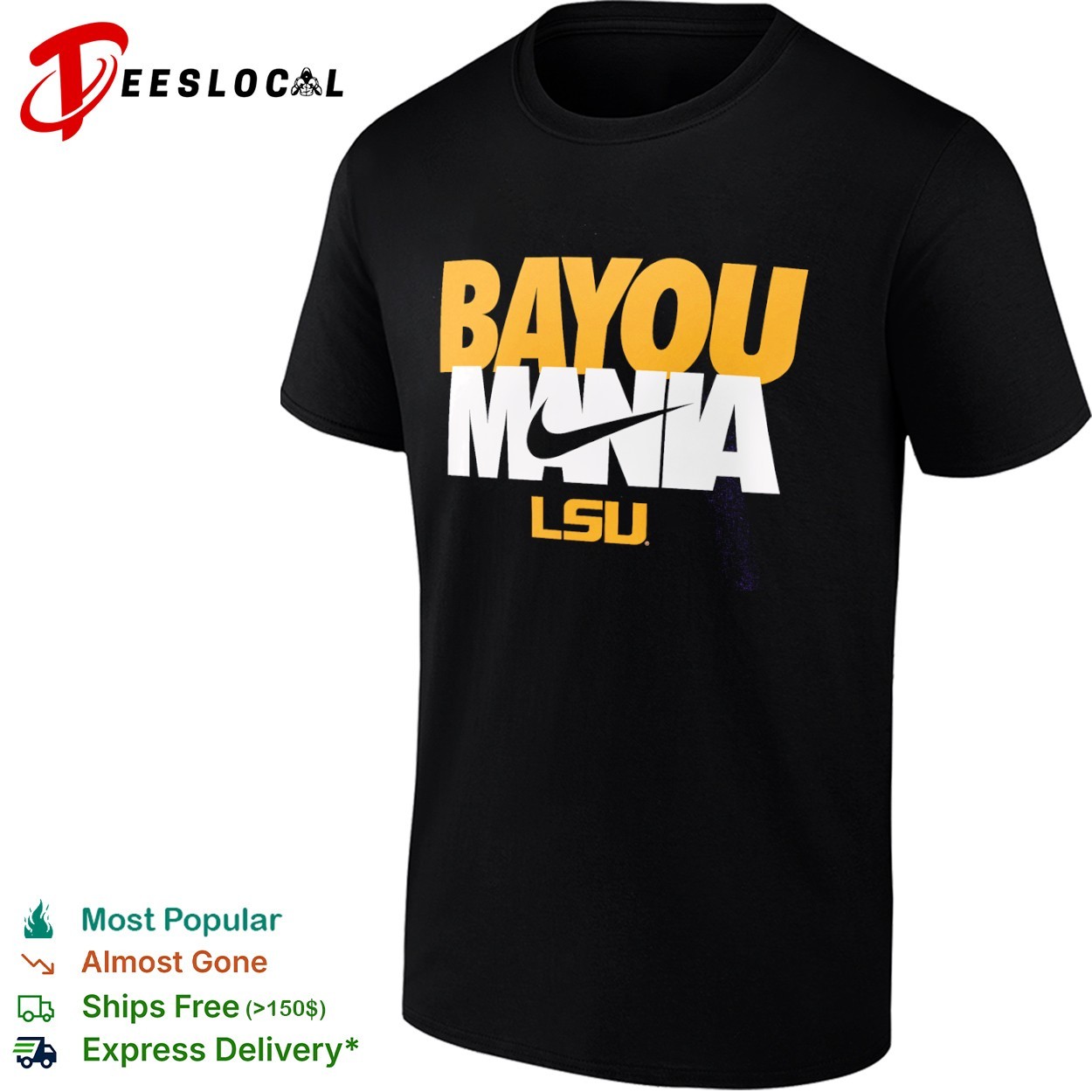 lsu nike shirt