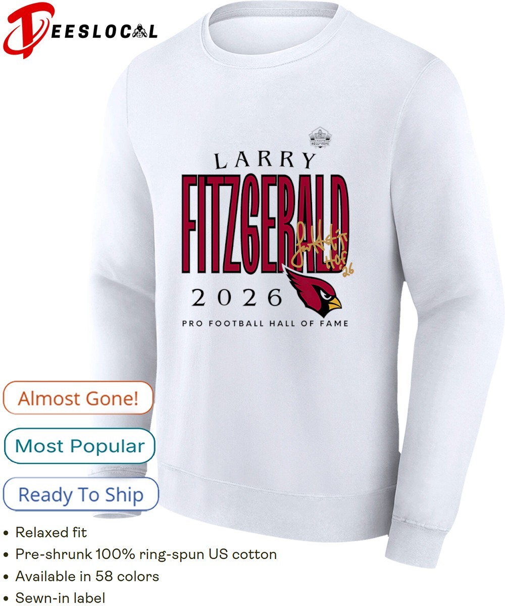 Larry Fitzgerald Cardinals Class of 2026 pro football hall of fame