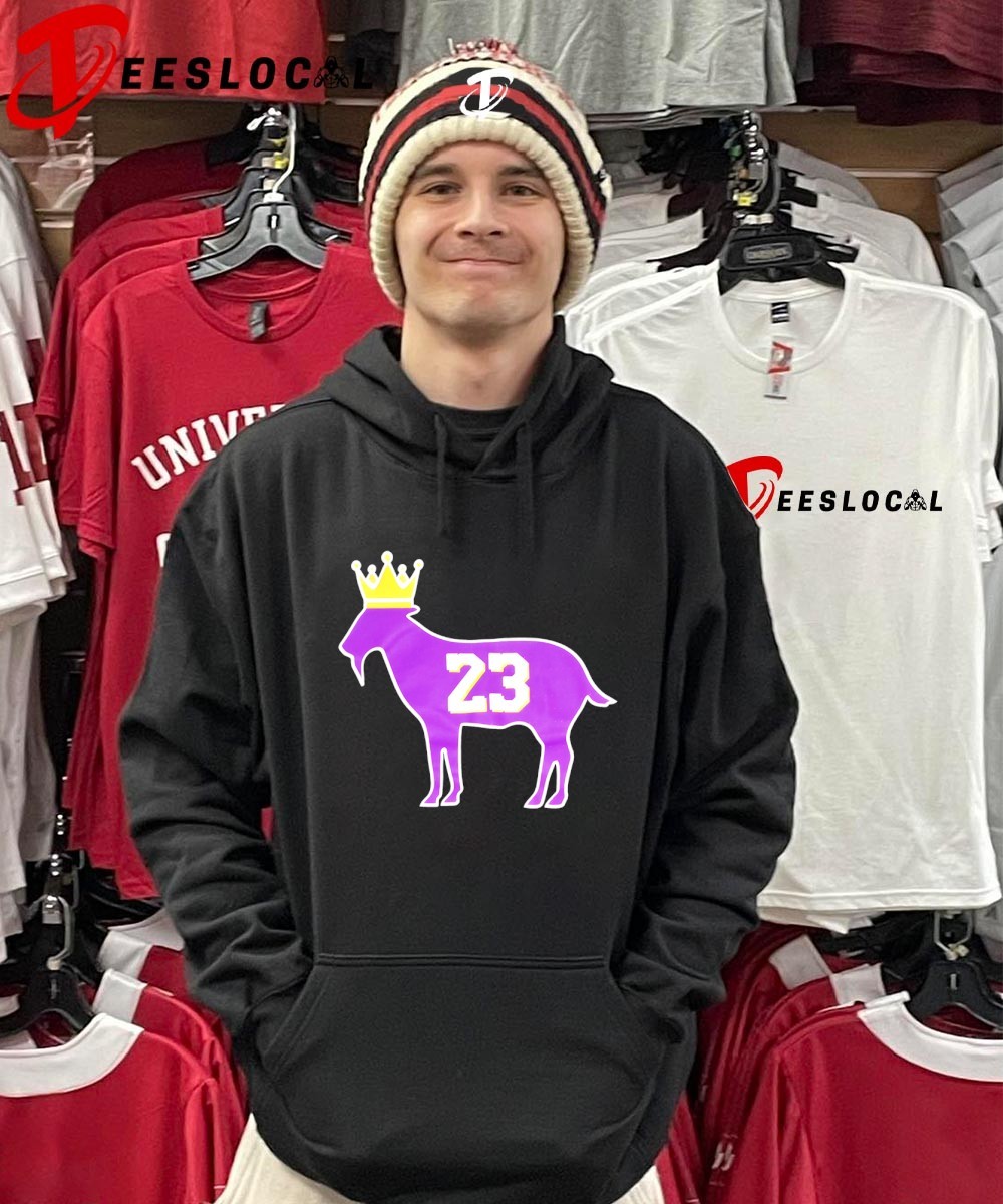 lebron james goat hoodie