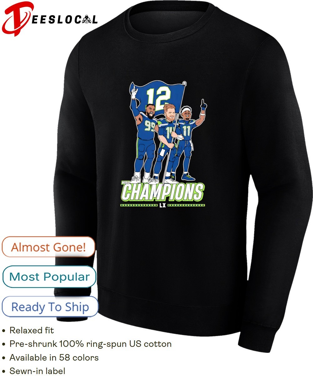 Leonard Williams Sam Darnold Jaxon Smith-njigba Seattle Seahawks