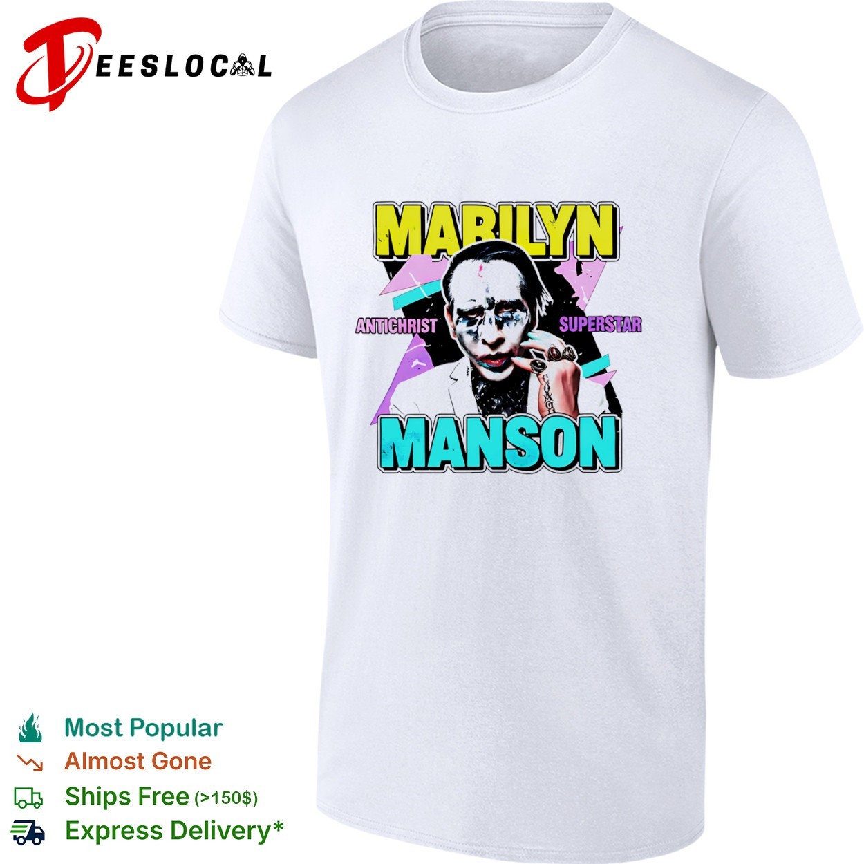 Marilyn Manson Antichrist Superstar shirt, hoodie, sweater, long