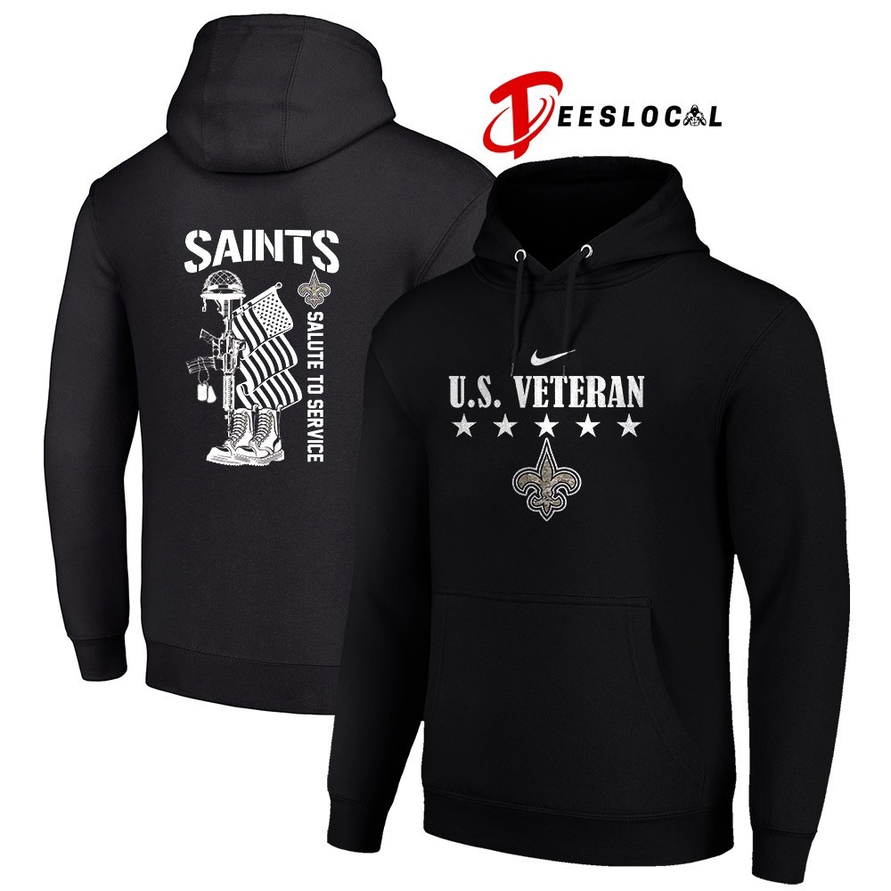 saints salute to service long sleeve