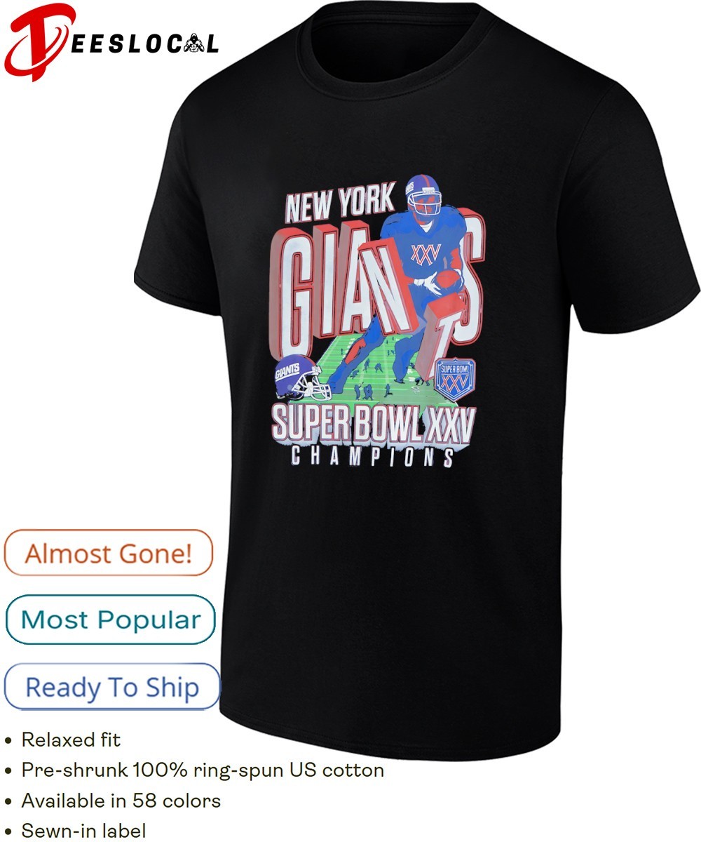 New York Giants Super Bowl XXV Champions shirt, hoodie, sweater