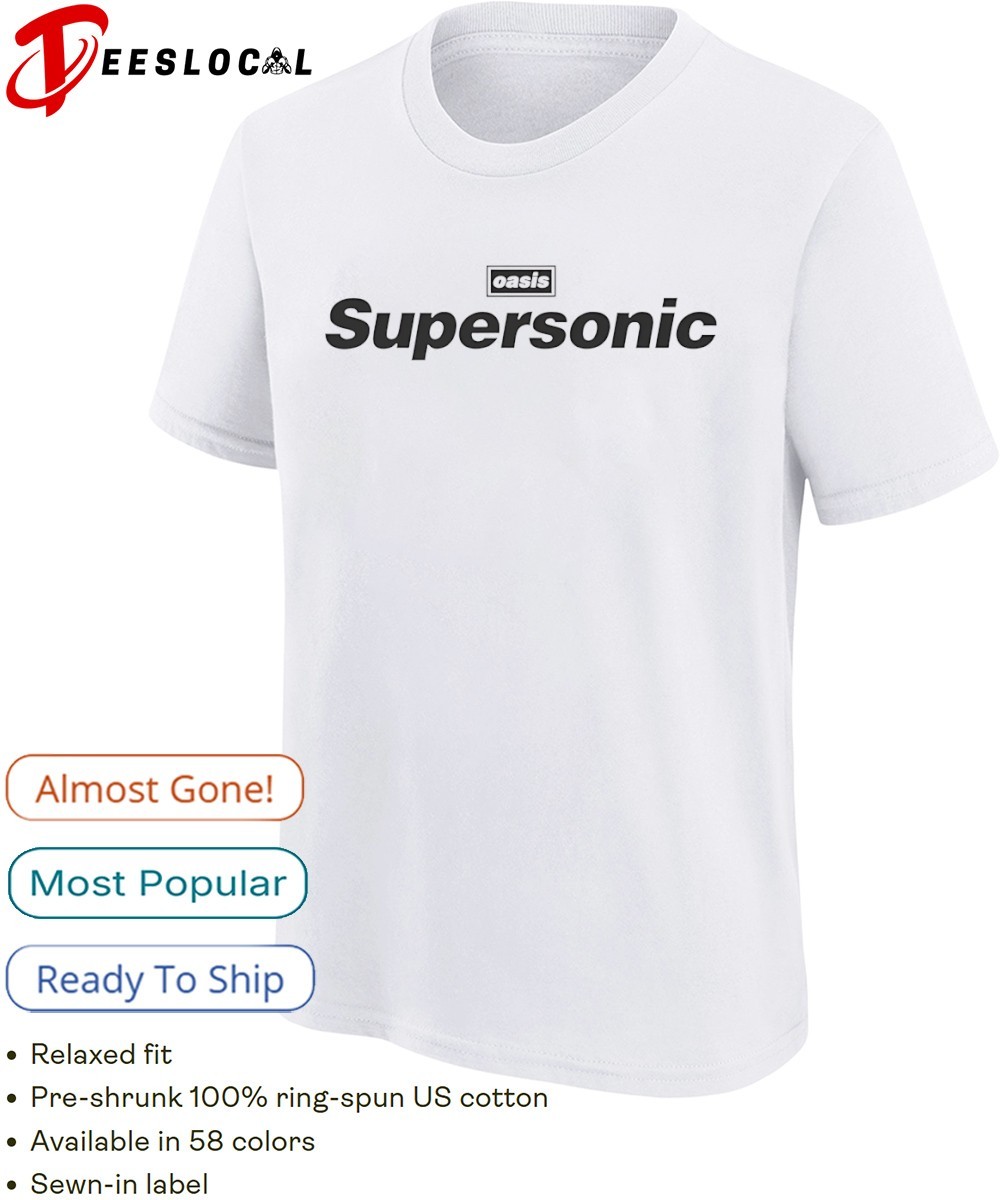 Oasis Supersonik logo shirt, hoodie, sweater, long sleeve and tank top