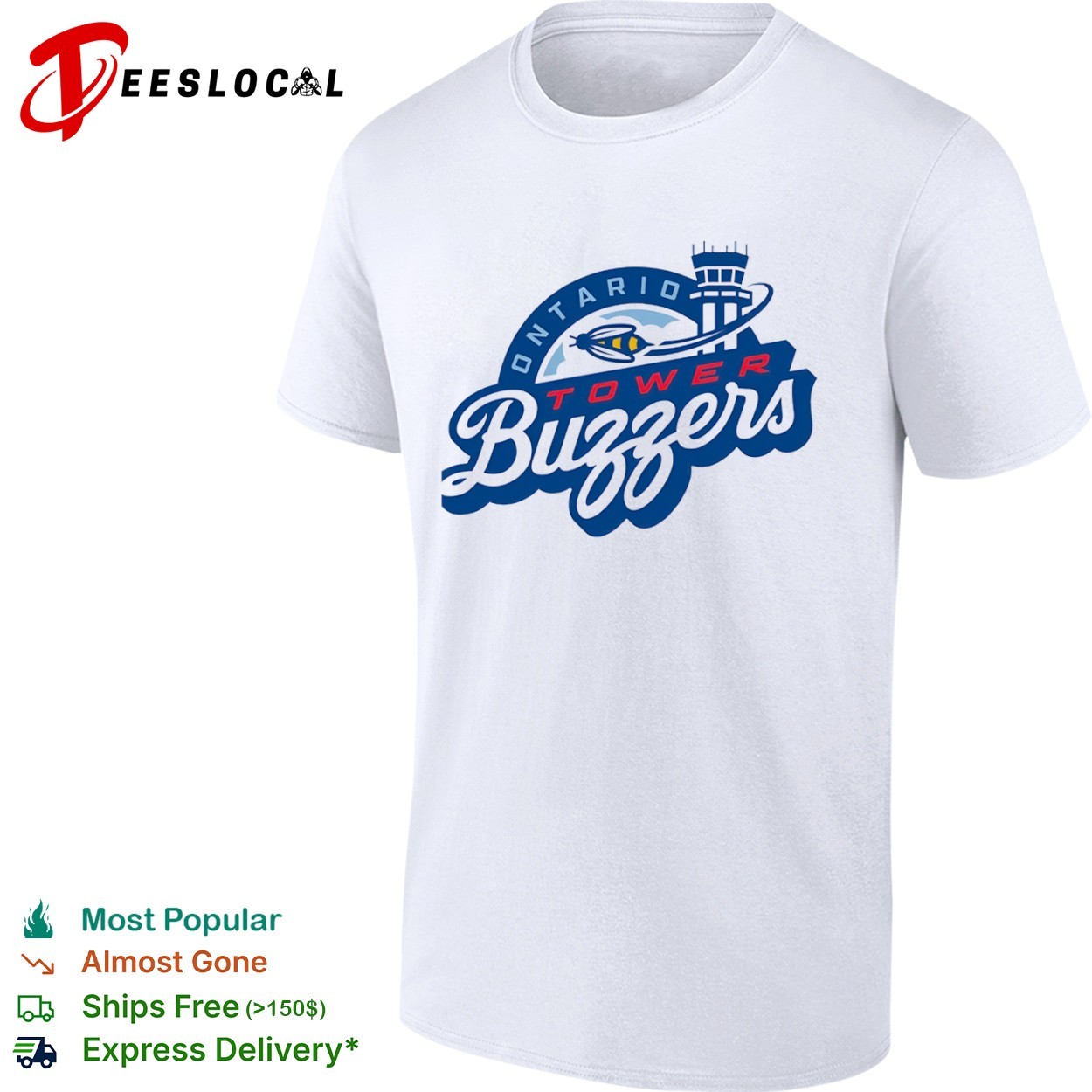Ontario Tower Buzzers as Los Angeles Dodgers shirt, hoodie