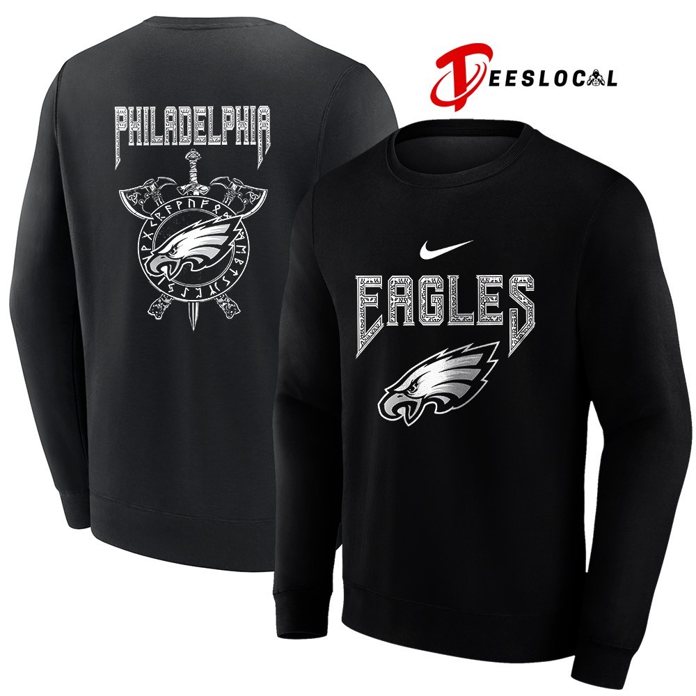 Philadelphia Eagles Viking shield logo shirt, hoodie, sweater