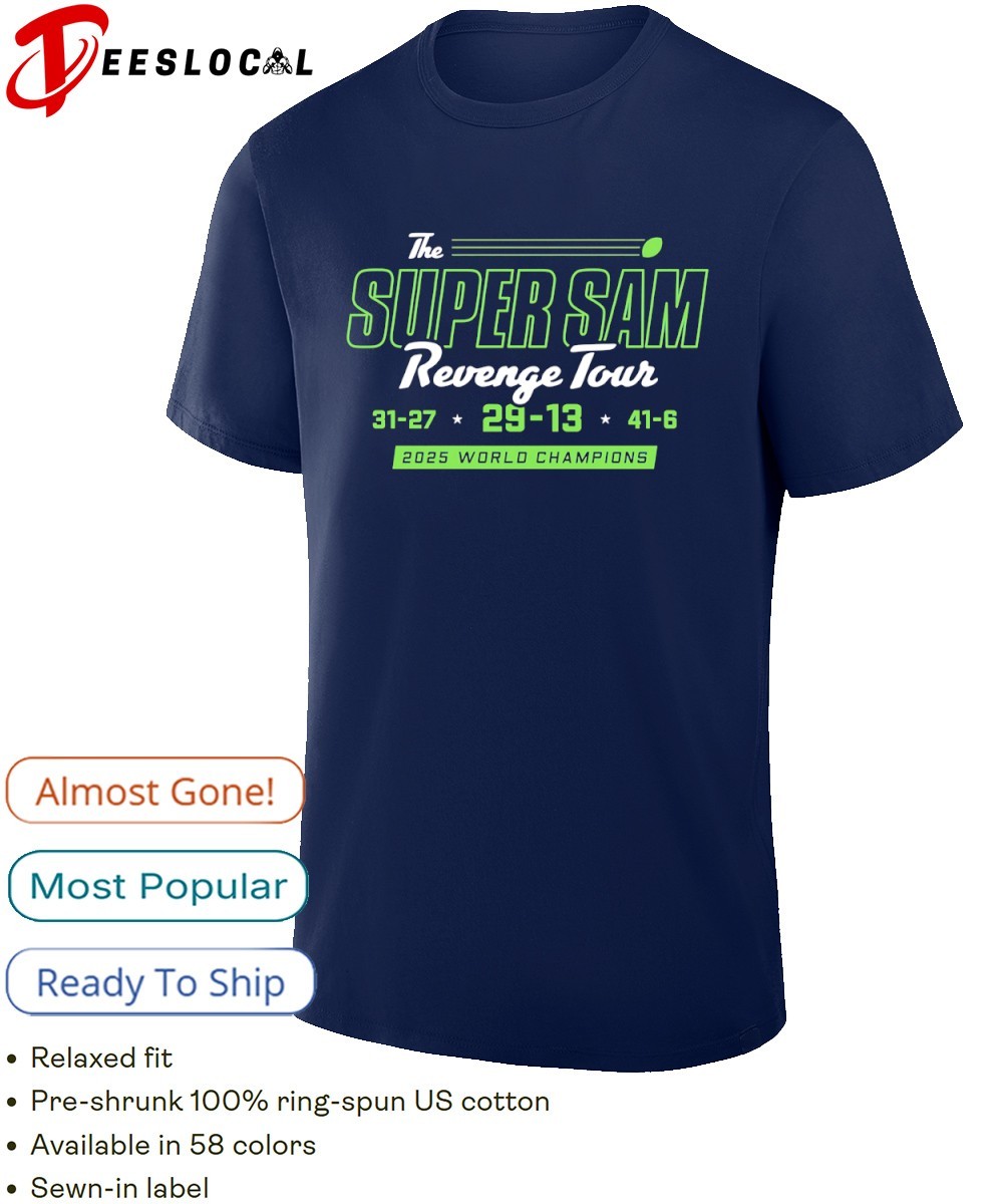 Seattle Seahawks Super Sam World Champions for Seattle Football