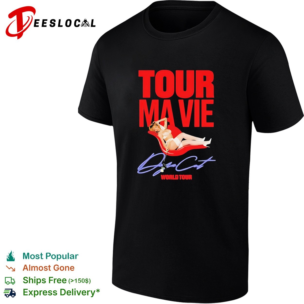 Tour Ma Vie Doja Cat World Tour shirt, hoodie, sweater, long