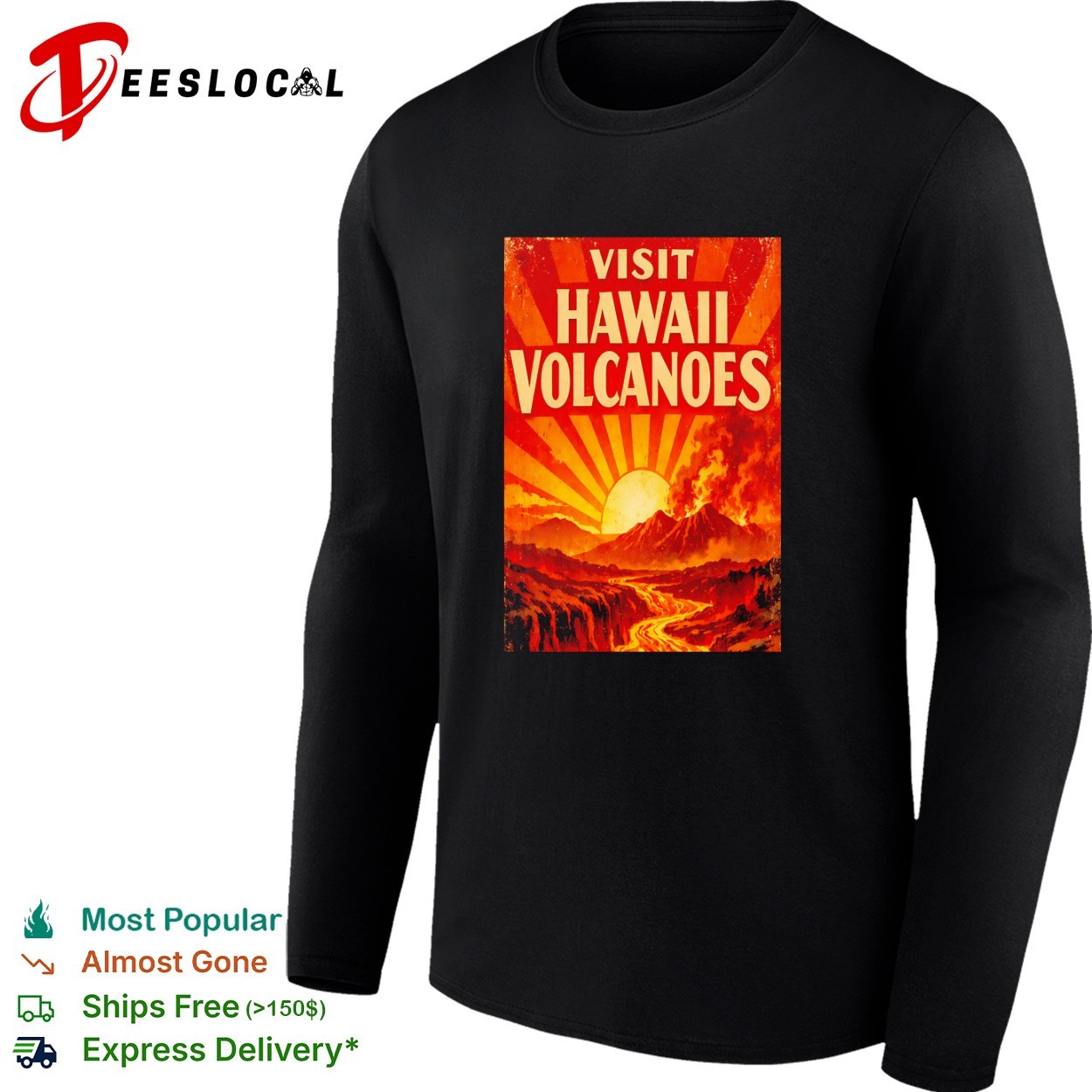 Visit Hawaii Volcanoes shirt, hoodie, sweater, long sleeve and