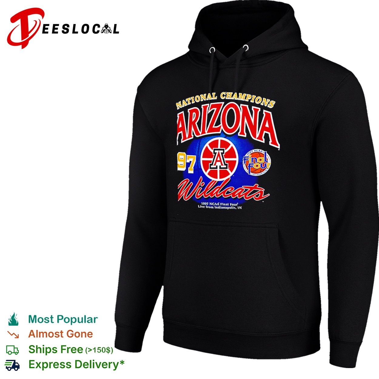 Arizona Wildcats 1997 Basketball National Champions Foundation