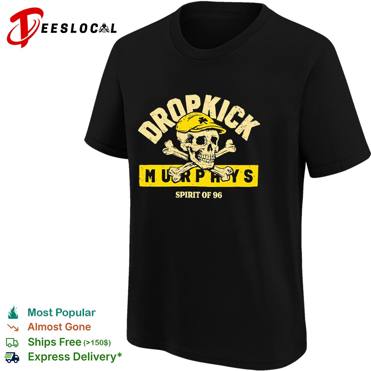 Dropkick Murphys Spirit of 1996 vintage shirt, hoodie, sweater